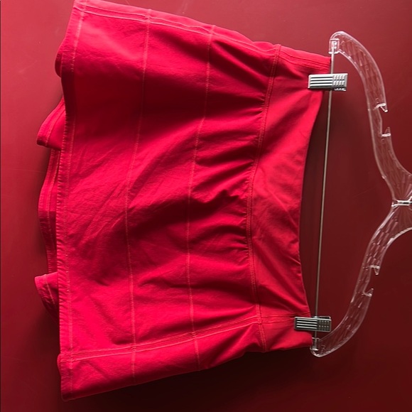 Stylish Red Women's Skirt - Picture 2 of 6